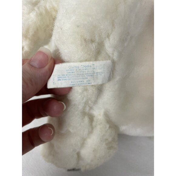 1981 Knickerbocker Chubby Cheeks Puppy Dog Plush Stuffed Animal Vintage - Picture 8 of 11